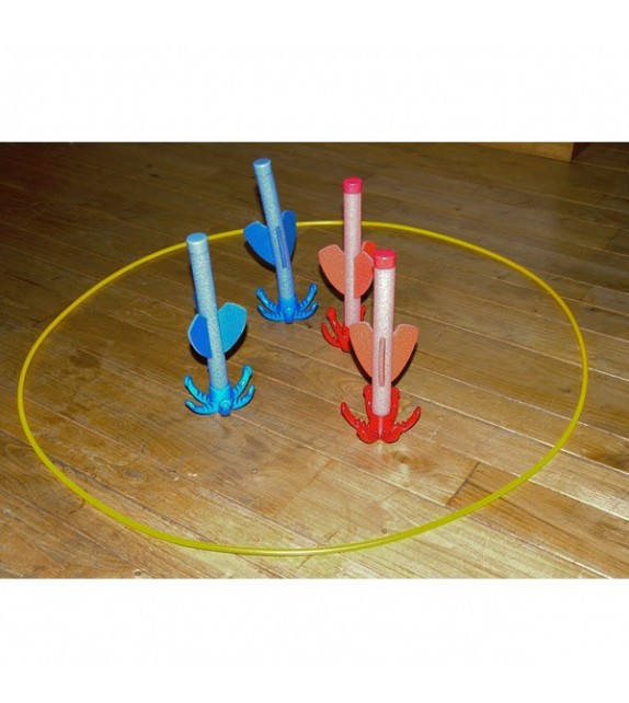 Jeu d'adresse - ancres mousse à lancer