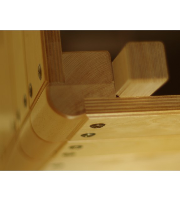 Plinth oblique en multiplex premium- 6 caissons