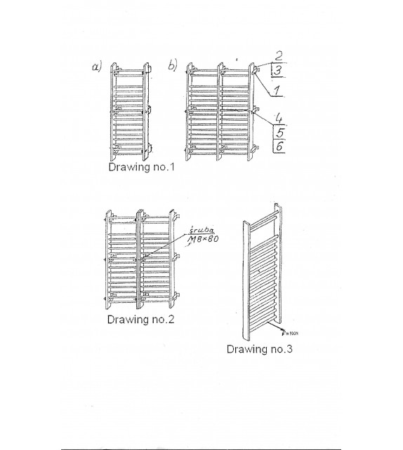 Espalier Gym 2 places 2.56 m x 1.80 m - 15 barreaux Espalier Gym 2 places 2.56 m x 1.80 m - 15 barreaux