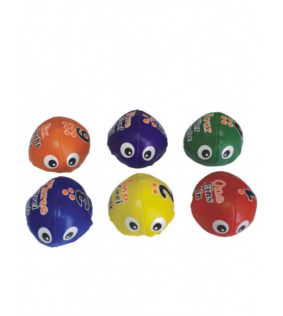 Set de 6 coccinelles