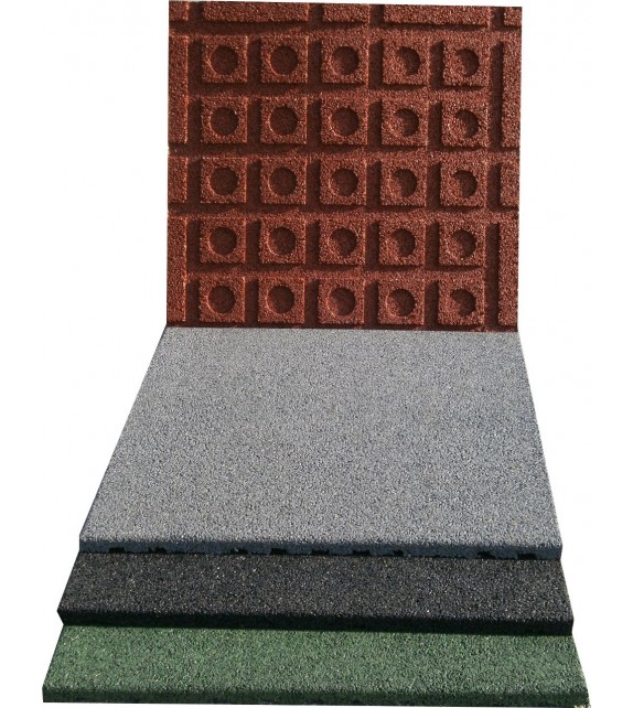 Dalle amortissante HX outdoor 50 x 50 cm Dalle amortissante HX outdoor 50 x 50 cm