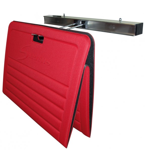 Porte nattes de gymnastique mural règlable Porte nattes de gymnastique mural règlable