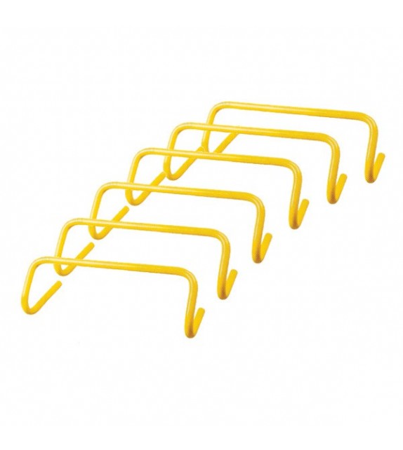 Set de 6 mini haies en PVC - hauteur : 15 cm