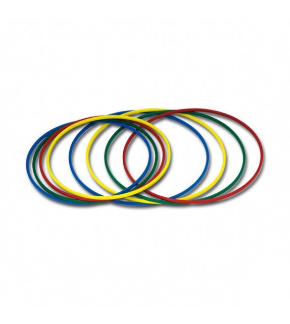 Set de 10 cerceaux ronds - diamètre : 85cm