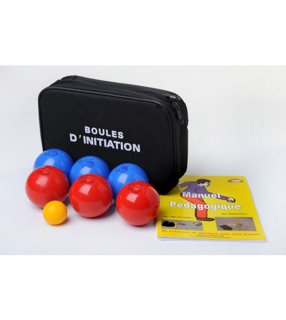 6 Balles de pétanque molles 200gr 65mm- junior