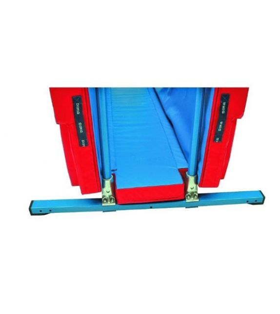 Barres parallèlles DIMA + roulement + repliable + matelas Barres parallèlles DIMA + roulement + repliable + matelas