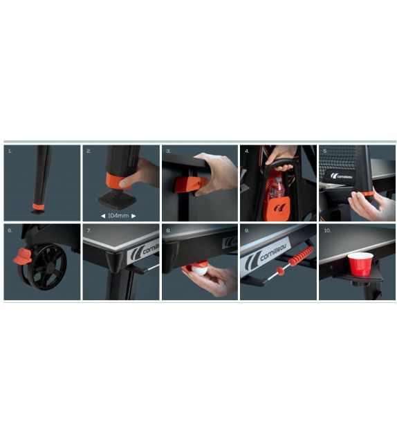 Cornilleau 700X Crossover noire