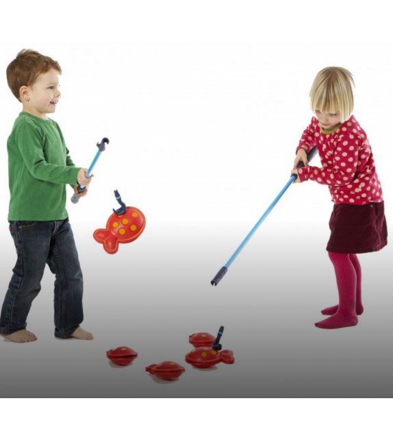 set de 5 poissons pour jeu de pêche à la ligne - magnétique set de 5 poissons pour jeu de pêche à la ligne - magnétique