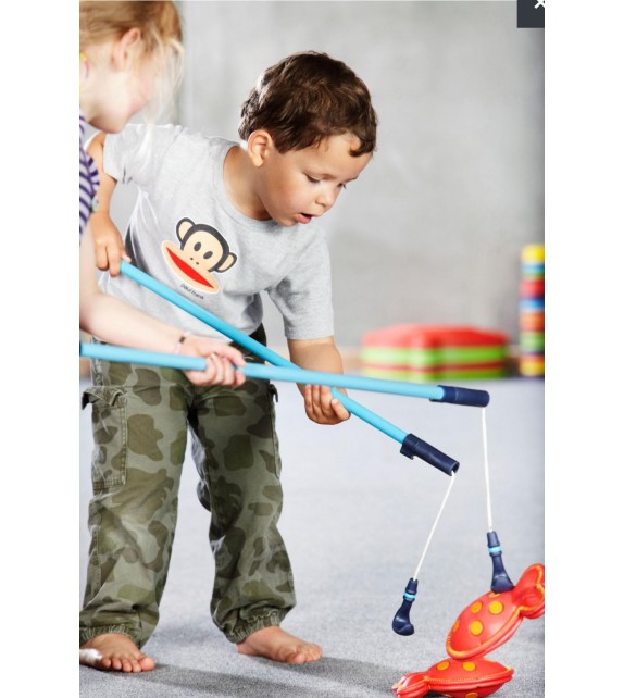 set de 5 poissons pour jeu de pêche à la ligne - magnétique set de 5 poissons pour jeu de pêche à la ligne - magnétique