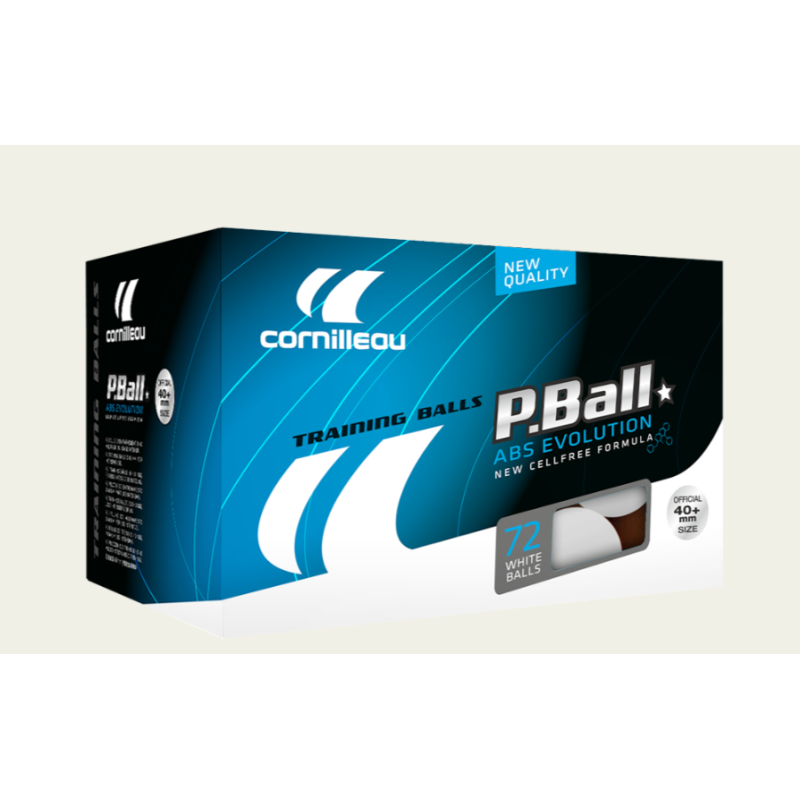 Boite de 72 balles blanches PRO Cornilleau