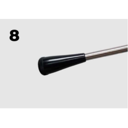 Option Poignée longue noire x8