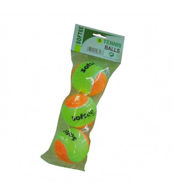 Tube de 3 mini balles de tennis 