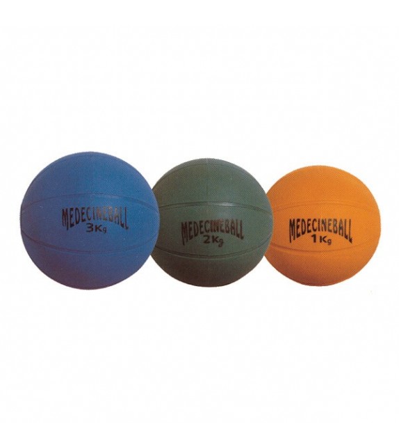 Medecine ball non gonflable PVC 2kg