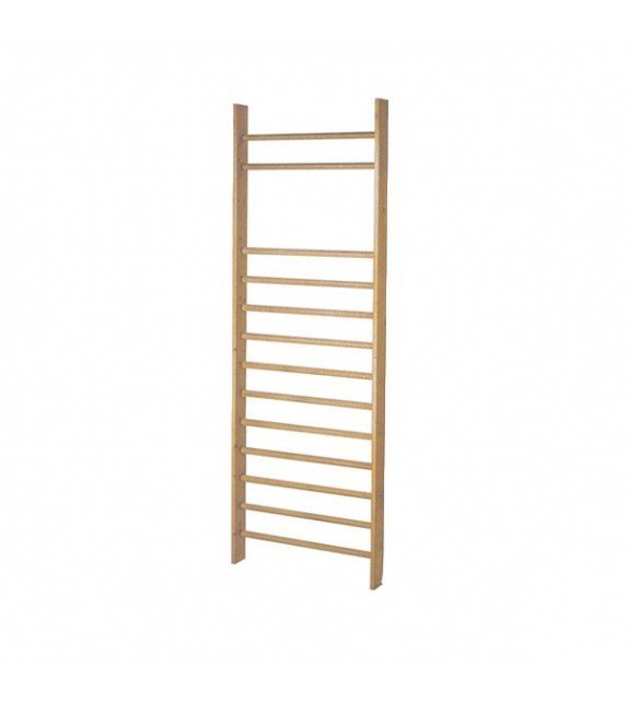 Porte-bâtons d’escalade en bois, structure verticale avec plusieurs barreaux pour espalier suédois exercices.