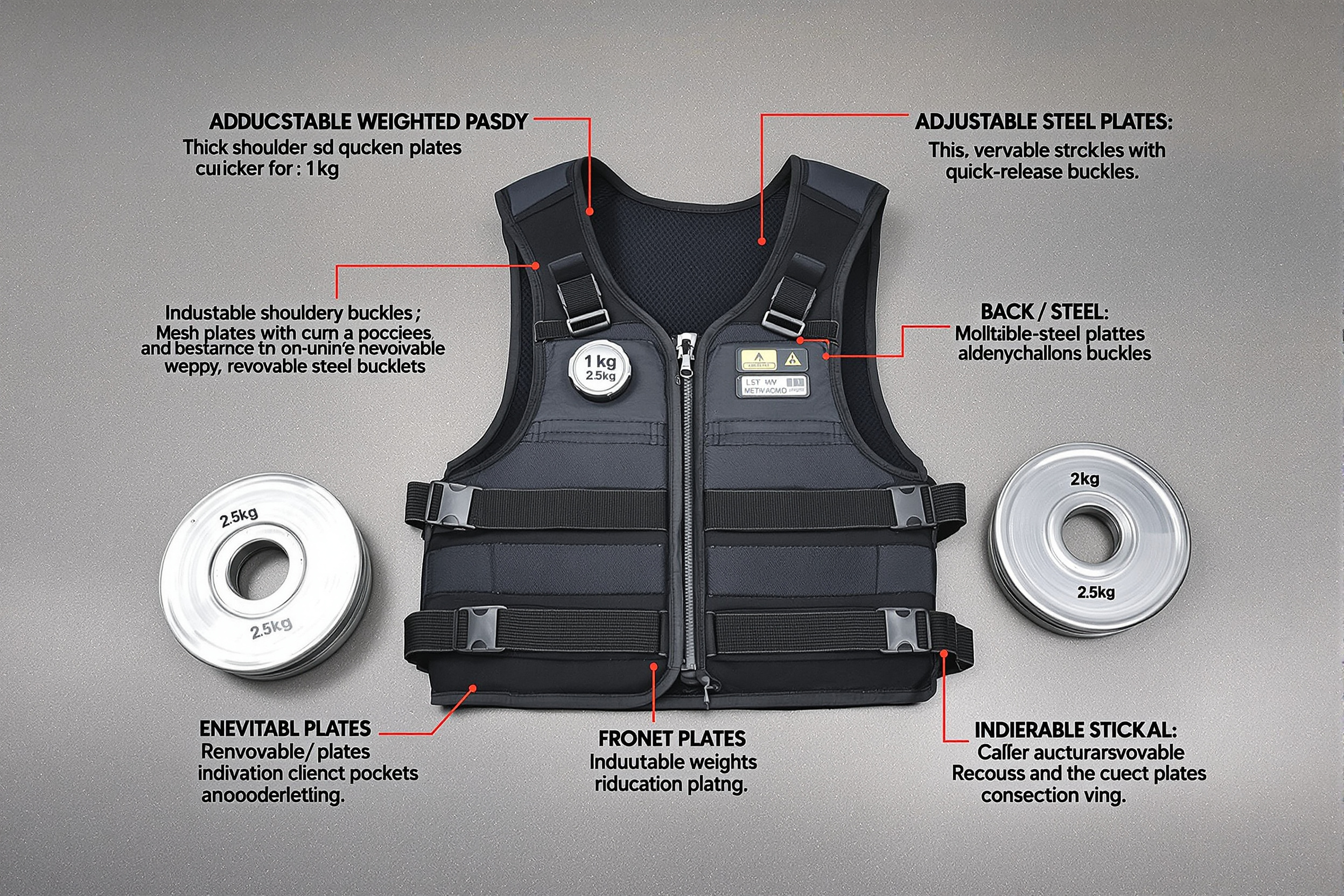 Gilet lesté ajustable pour musculation : guide d'achat et comparatif 2025