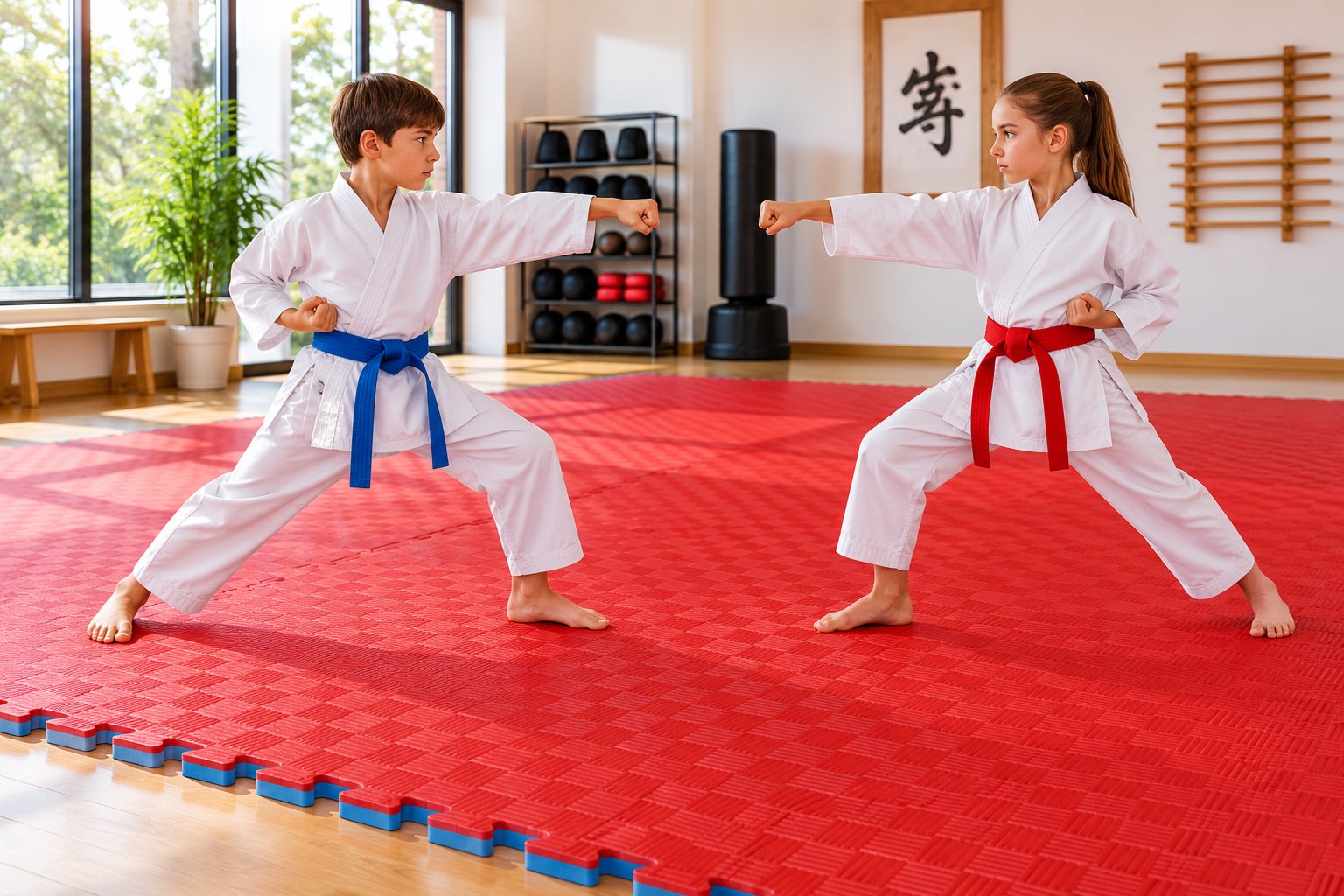 Différence entre tatami de judo et de karaté : bien choisir