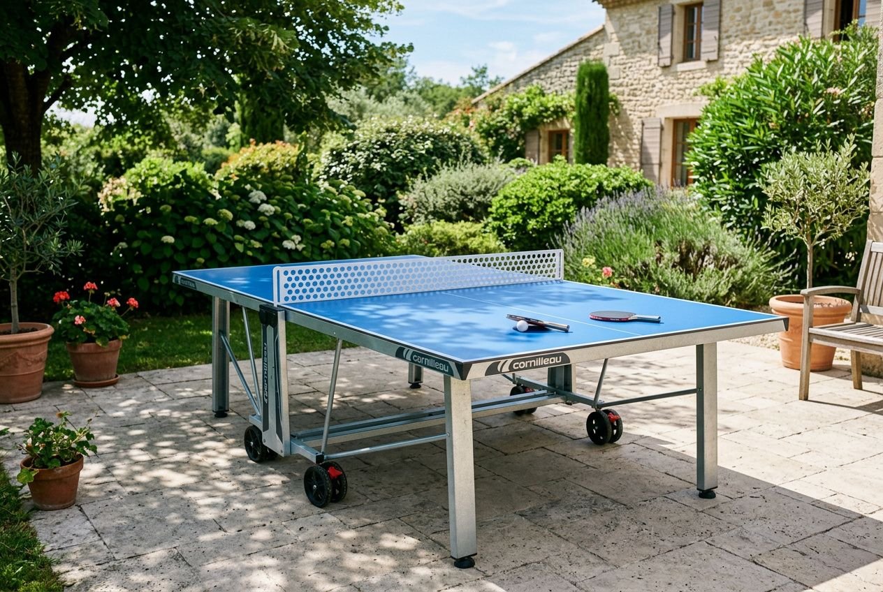 Table ping pong pliante extérieure : avantages et modèles stables